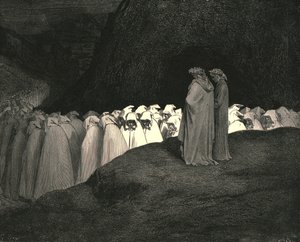 Toskańczyk... pogardzaj, aby nie pouczać nas, kim jesteś, ok. 1890 r. autorstwa Gustave Dore