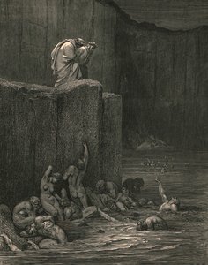 Dlaczego tak chciwie pochyla się nad mną, ok. 1890. autorstwa Gustave Dore