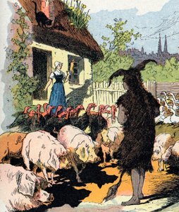 Skóra osła służebnicy Ilustracja Gustave
