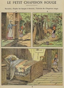 Czerwony Kapturek (kolor lito) autorstwa Gustave Fraipont