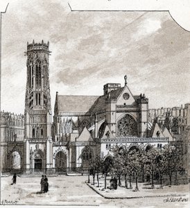 Widok kościoła Saint Germain l