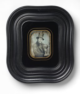 [Dżentelmen, prawdopodobnie Frédéric Brisson] autorstwa Gustave Le Gray