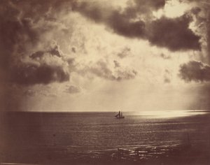 Bryg na wodzie autorstwa Gustave Le Gray