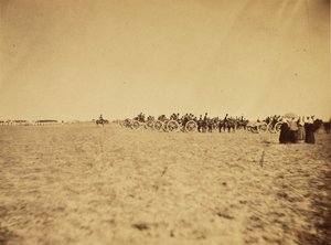 Obóz Châlons autorstwa Gustave Le Gray