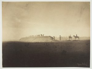 Obóz Chalons: Manewry 3 października Camp de Châlons: manewry 3 października 1857. autorstwa Gustave Le Gray