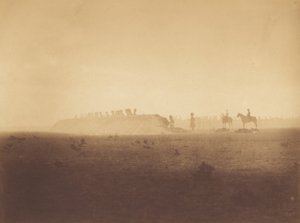 [Formacja musztry, Camp de Châlons]. autorstwa Gustave Le Gray