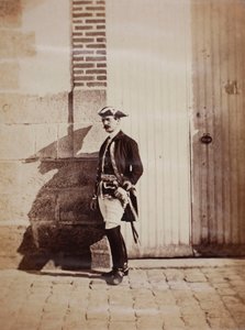 Książę Moskwa w Chalons, 1857. autorstwa Gustave Le Gray