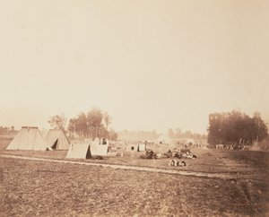 Biwak autorstwa Gustave Le Gray