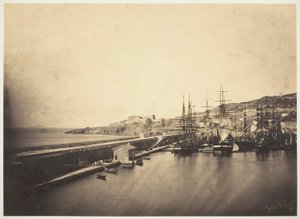 Molo w Sete autorstwa Gustave Le Gray