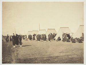 Bez tytułu [Zouaves], 1857. autorstwa Gustave Le Gray