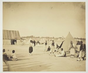 Bez tytułu Zouaves, 1857. autorstwa Gustave Le Gray