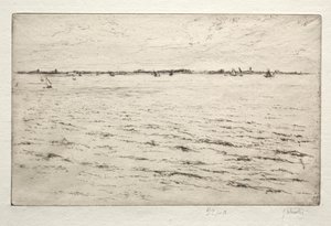 L. Th. de la Ris widziany z Pallice autorstwa Gustave Leheutre
