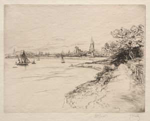Klif Orbigny autorstwa Gustave Leheutre