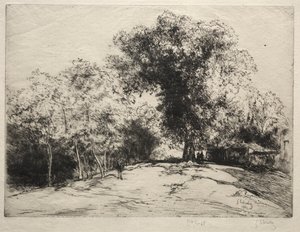 Chodnik. autorstwa Gustave Leheutre