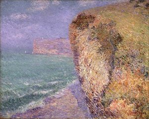 Klify w Grainval autorstwa Gustave Loiseau
