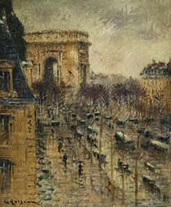 Łuk Triumfalny, ok. 1930-1931 autorstwa Gustave Loiseau