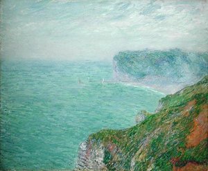 Klify w Fecamp autorstwa Gustave Loiseau