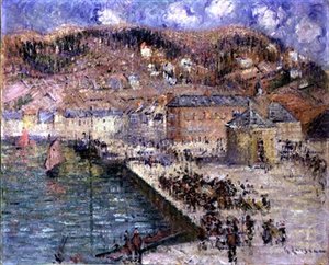 Targ Rybny autorstwa Gustave Loiseau