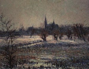 Szron autorstwa Gustave Loiseau