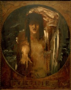 Ofiara autorstwa Gustave Moreau