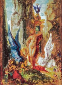 Opłata za gryfy aux autorstwa Gustave Moreau