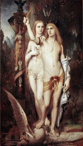 Jason i Medee (olej na płótnie) autorstwa Gustave Moreau