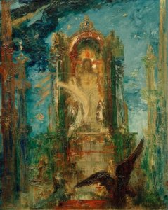 Jowisz i Semele autorstwa Gustave Moreau