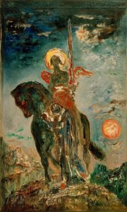 Los i Anioł Śmierci autorstwa Gustave Moreau