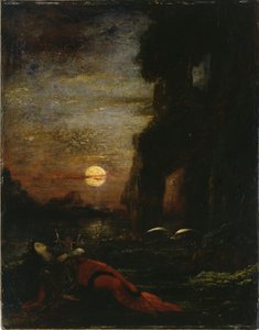 Śmierć Safony autorstwa Gustave Moreau