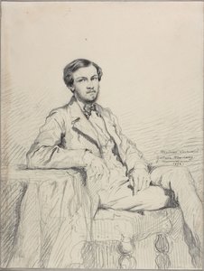 Portret Eugeniusza Lacheurié autorstwa Gustave Moreau
