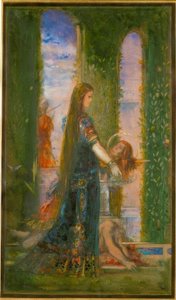 Salome w ogrodzie autorstwa Gustave Moreau