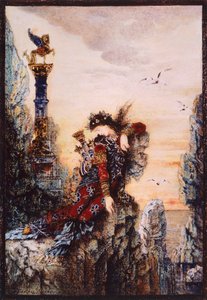Szafir, Gustave Moreau (1826-1898), olej na płótnie autorstwa Gustave Moreau