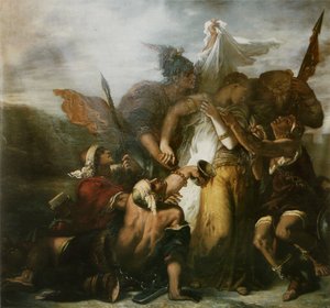 Pieśń nad pieśniami autorstwa Gustave Moreau