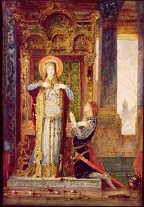 Św. Elżbieta Węgierska, czyli Cud nad Różami, 1879 autorstwa Gustave Moreau