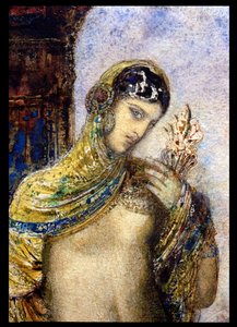 Fragment Pieśni nad Pieśniami z 83718 autorstwa Gustave Moreau