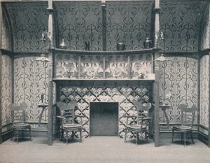 Inglenook zaprojektowany przez G. Serrurier, 1898 autorstwa Gustave Serrurier Bovy