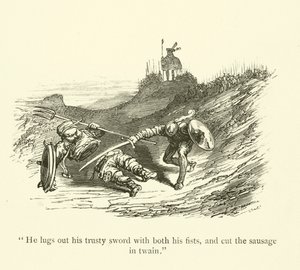 Ilustracja do dzieł Rabelais autorstwa Gustave after Dore