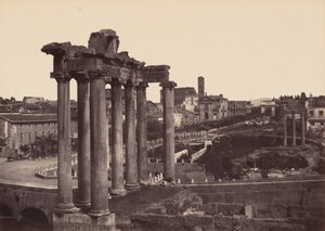 Rzym, widok na Forum (Rome, Vue Prise au Forum), 1858-1859 (zdjęcie)