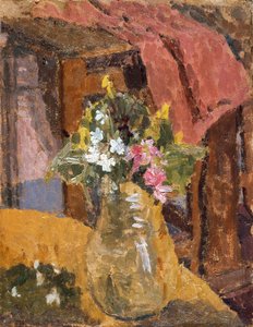 Kwiaty (olej na płótnie) autorstwa Gwen John