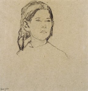 Głowa dziewczyny, autorstwa Gwen John