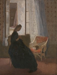 Izba w sądzie autorstwa Gwen John