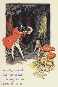 Piotruś Pan i Wendy: Hak podniósł jej kapelusz, oferując jej ramię (kolor lito)