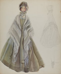 Lalka kwakier, 1935-1942. autorstwa Gwyneth King