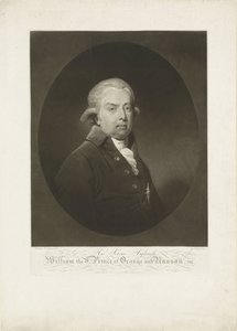 Portret Wilhelma V, księcia Orange-Nassau autorstwa H.G. Does