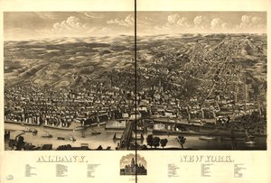 Albany, Nowy Jork 1879. autorstwa H.H. Rowley and Co.; Beck and Pauli