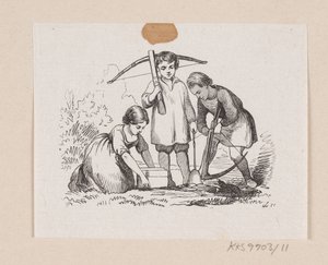 Ilustracja do „Den lille Idas Blomster” w H.C. Andersen, „Baśnie i historie”, tom 1 autorstwa H.P. Hansen