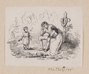 Ilustracja do „Ostatniej perły” w H.C. Andersen, „Baśnie i historie”, tom 2 autorstwa H.P. Hansen