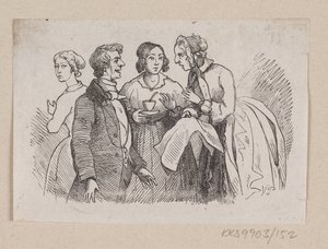 Ilustracja do „To prawda” w H.C. Andersen, „Baśnie i historie”, tom 2 autorstwa H.P. Hansen
