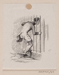 Ilustracja do „Lykkens Kalosker” w H.C. Andersen, „Baśnie i historie”, tom 1 autorstwa H.P. Hansen