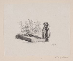Ilustracja do „Rodzin z sąsiedztwa” w H.C. Andersen, „Bajki i opowiadania”, tom 2 autorstwa H.P. Hansen